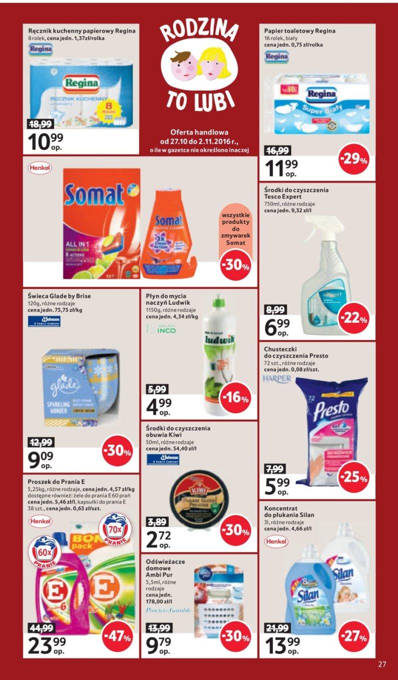 Gazetka promocyjna Tesco do 02/11/2016 str.27