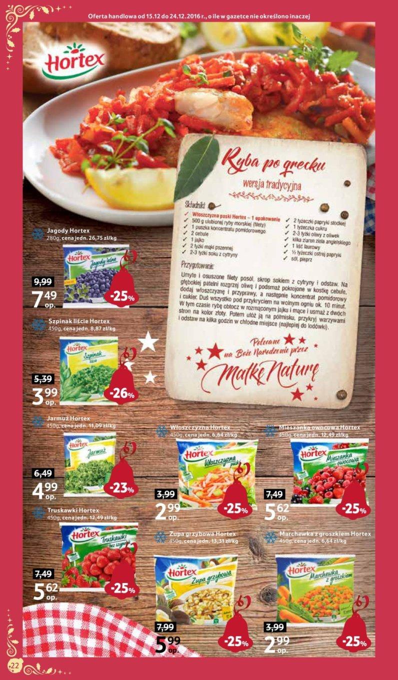 Gazetka promocyjna Tesco do 24/12/2016 str.22