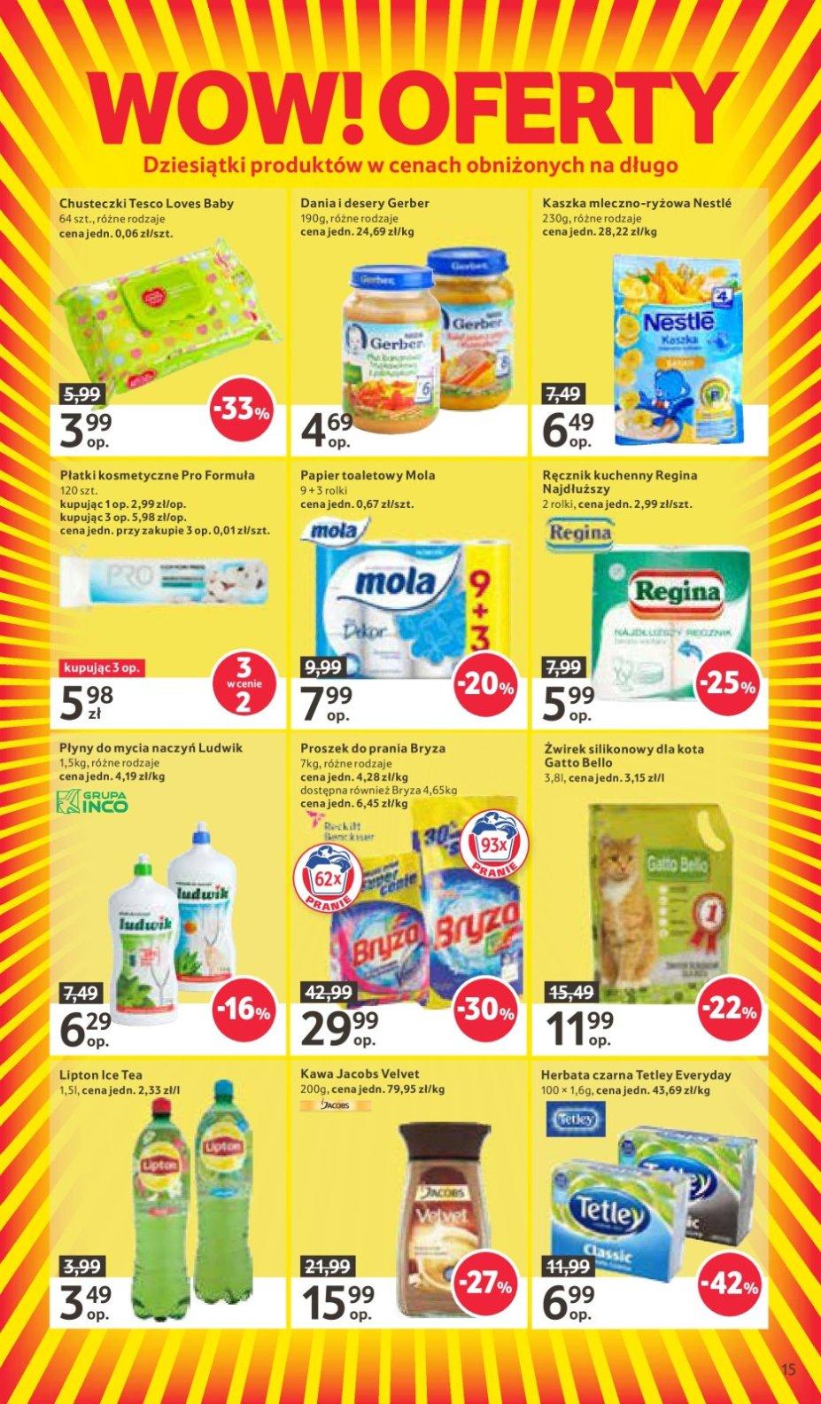 Gazetka promocyjna Tesco do 15/03/2017 str.15