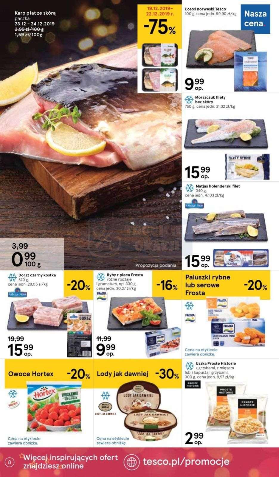 Gazetka promocyjna Tesco do 24/12/2019 str.8