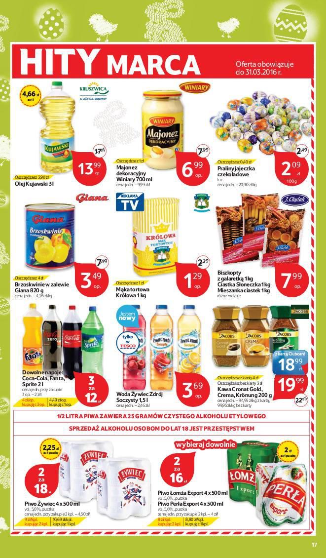 Gazetka promocyjna Tesco do 26/03/2016 str.17