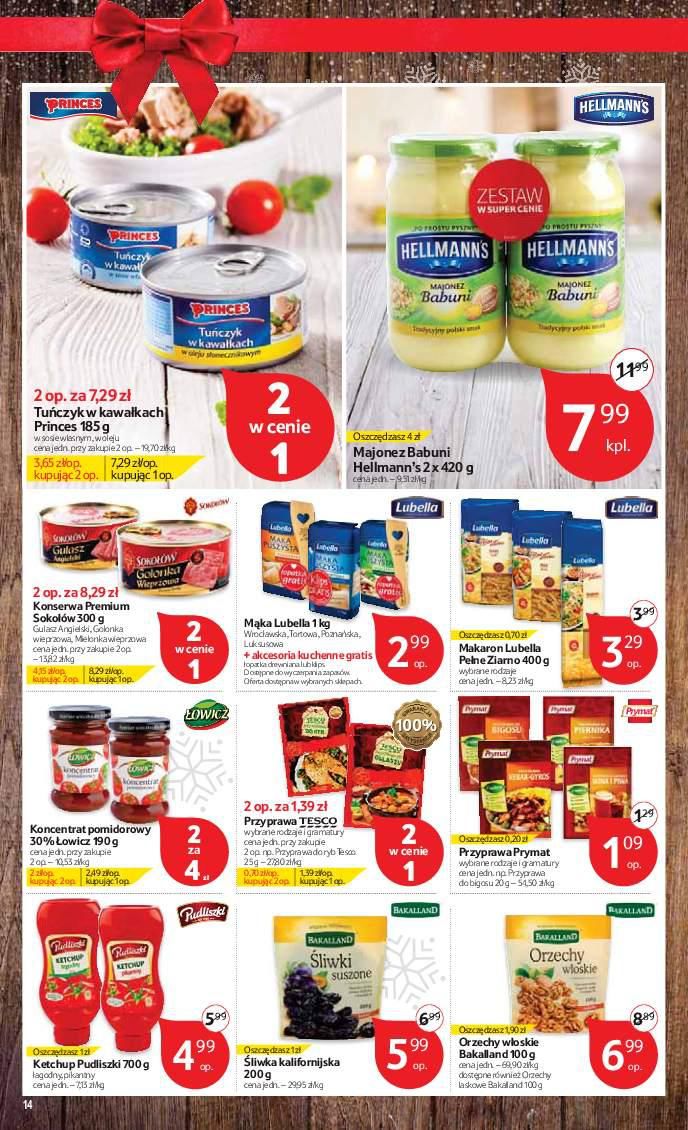 Gazetka promocyjna Tesco do 02/12/2015 str.14