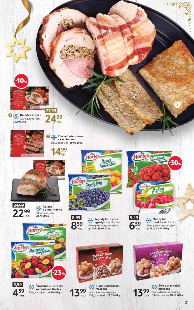 Gazetka promocyjna Tesco do 24/12/2017 str.21