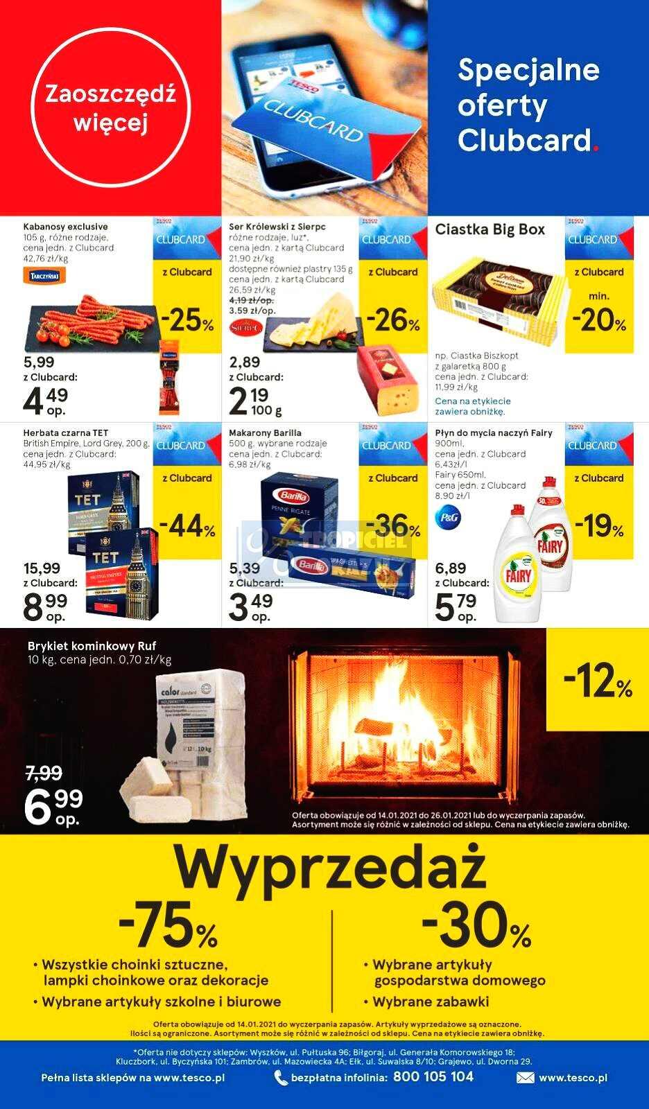 Gazetka promocyjna Tesco do 20/01/2021 str.16