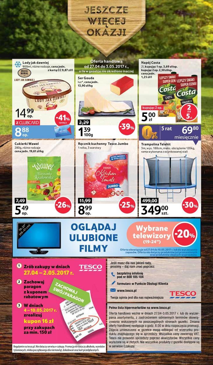 Gazetka promocyjna Tesco do 03/05/2017 str.40