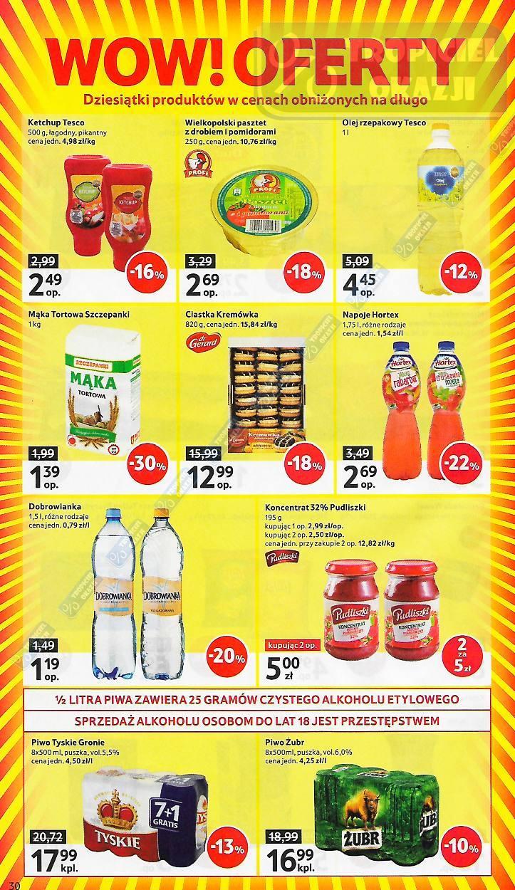 Gazetka promocyjna Tesco do 06/09/2017 str.30