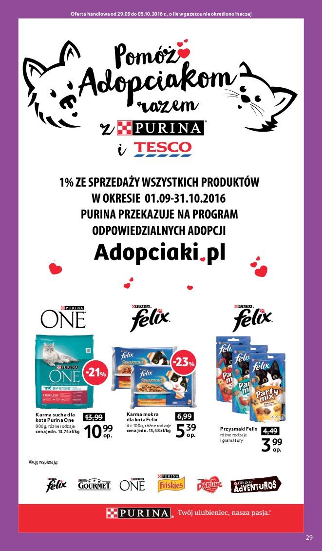 Gazetka promocyjna Tesco do 05/10/2016 str.29