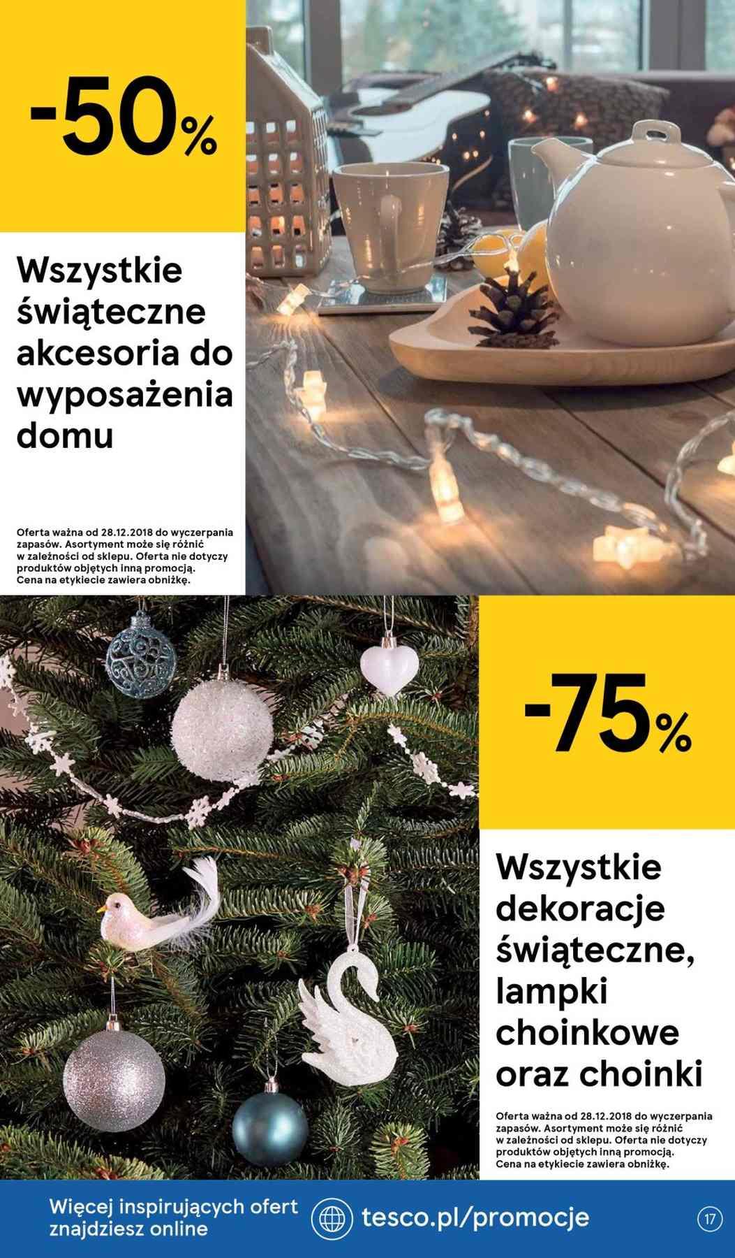 Gazetka promocyjna Tesco do 31/12/2018 str.16
