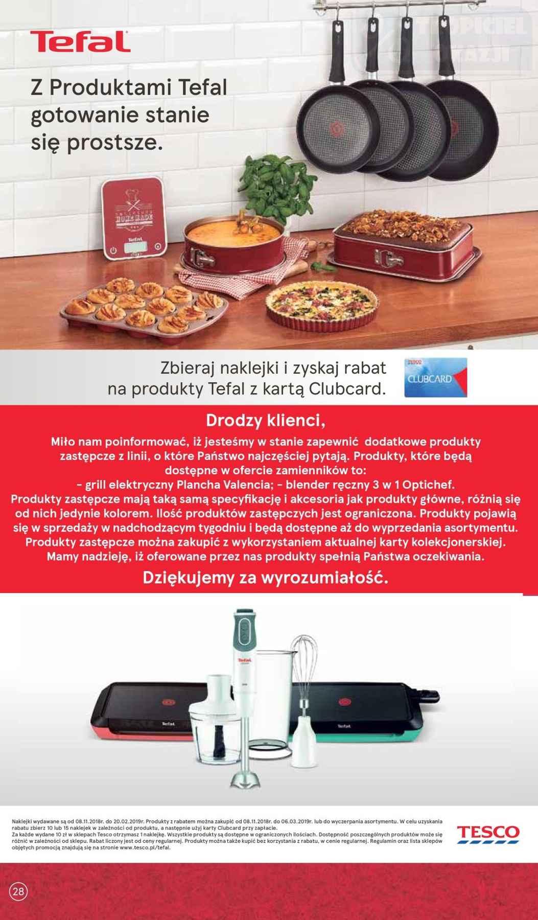 Gazetka promocyjna Tesco do 24/12/2018 str.28