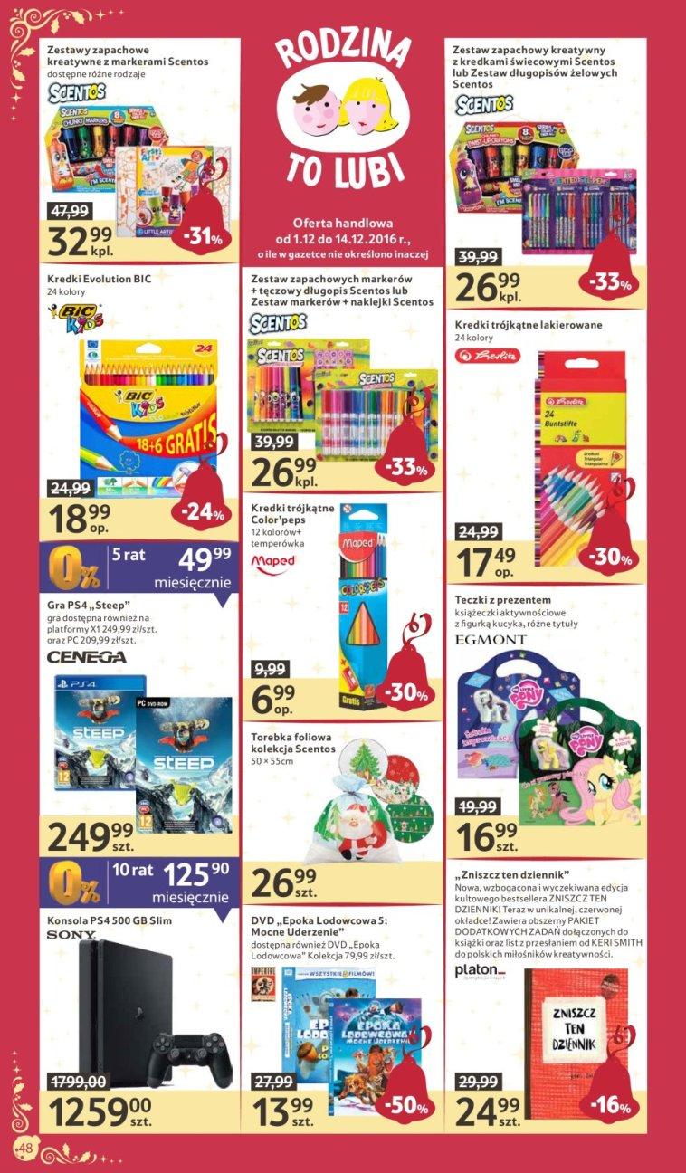 Gazetka promocyjna Tesco do 07/12/2016 str.48