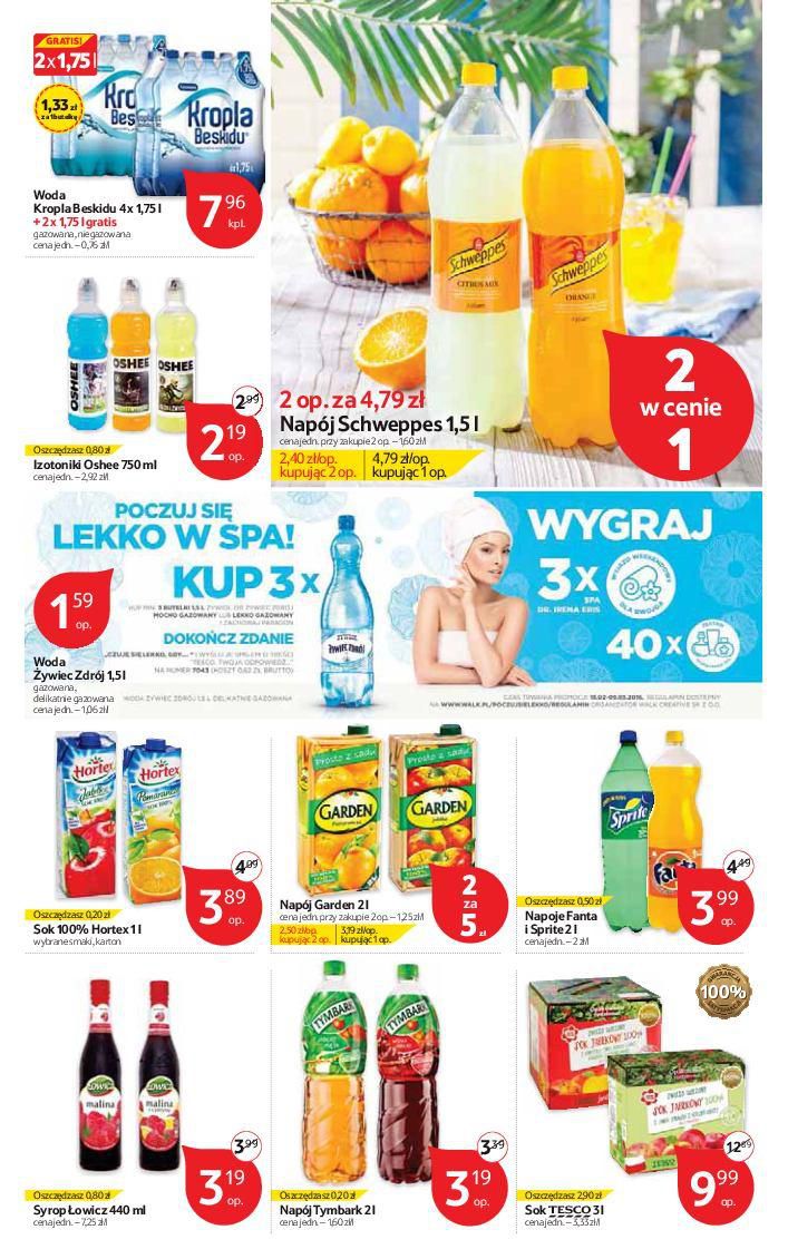 Gazetka promocyjna Tesco do 02/03/2016 str.14