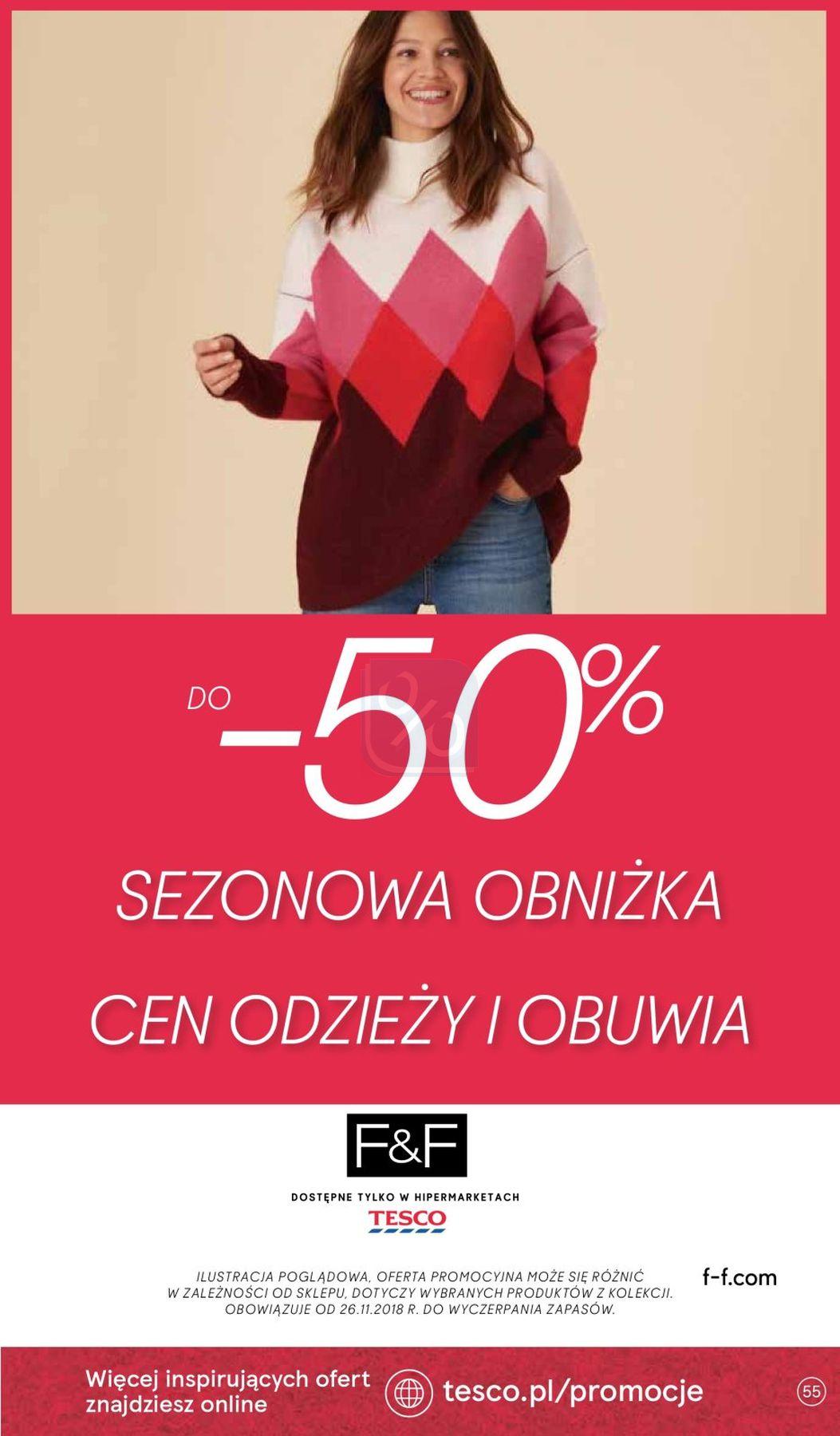 Gazetka promocyjna Tesco do 05/12/2018 str.55