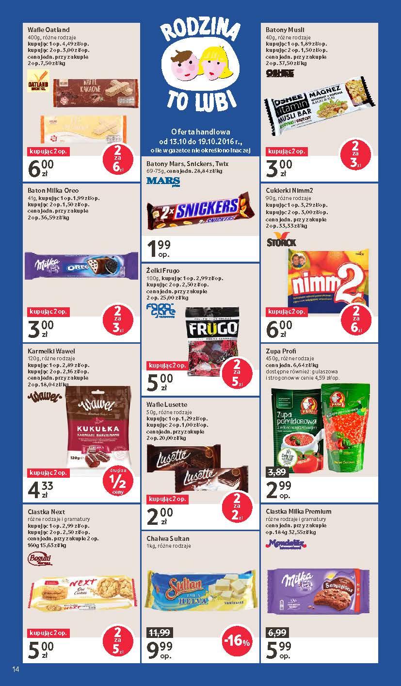 Gazetka promocyjna Tesco do 19/10/2016 str.14