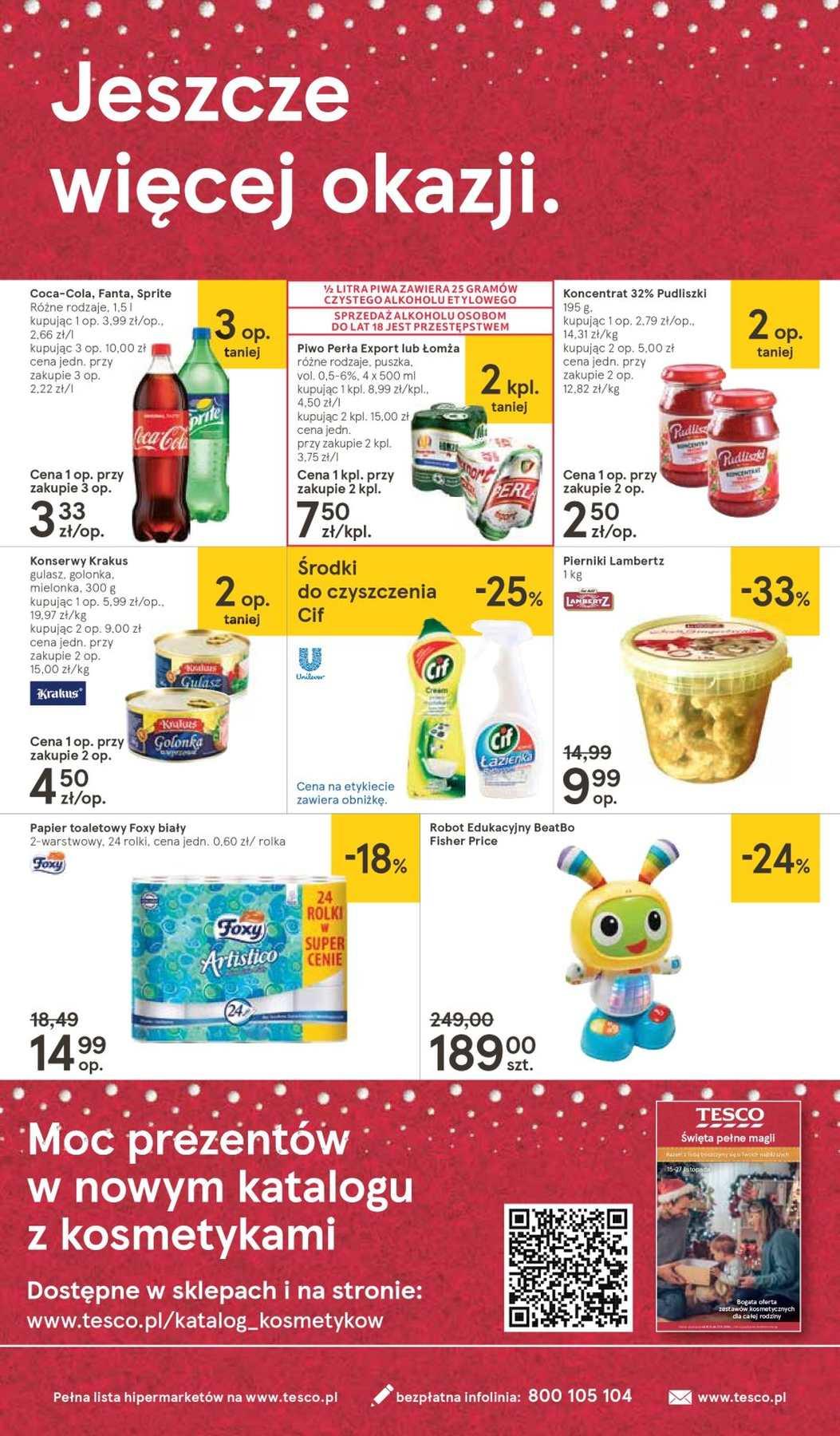 Gazetka promocyjna Tesco do 21/11/2018 str.48