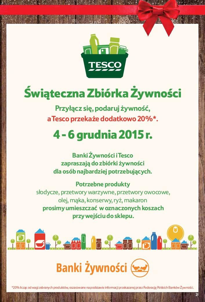 Gazetka promocyjna Tesco do 09/12/2015 str.22