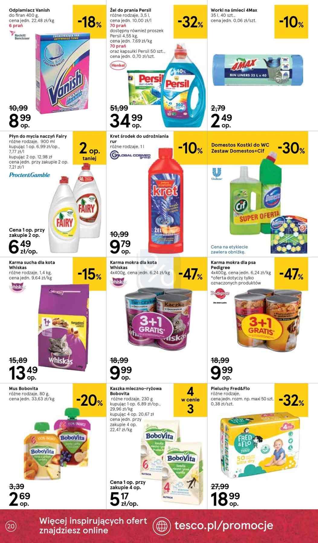 Gazetka promocyjna Tesco do 12/12/2018 str.20