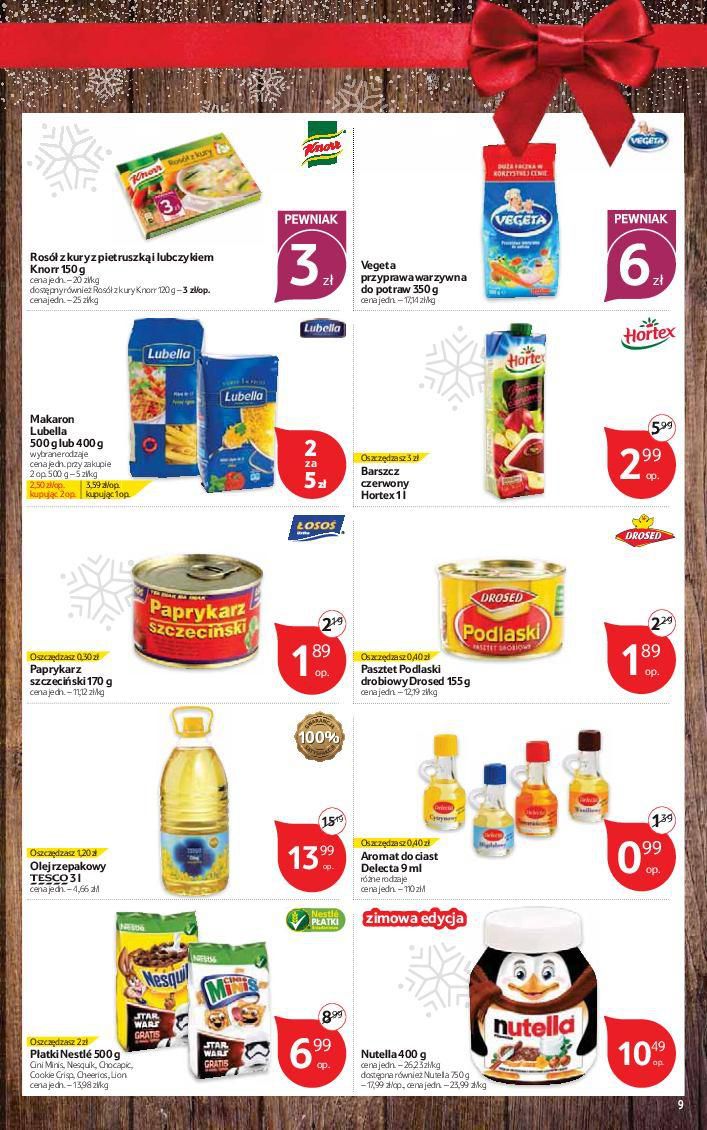 Gazetka promocyjna Tesco do 25/11/2015 str.9