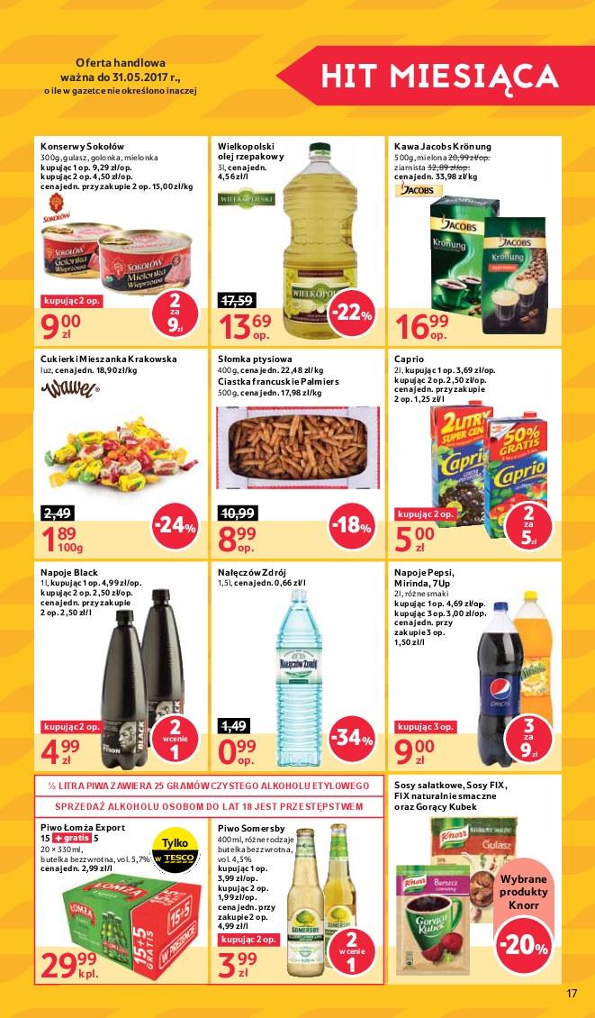 Gazetka promocyjna Tesco do 24/05/2017 str.17