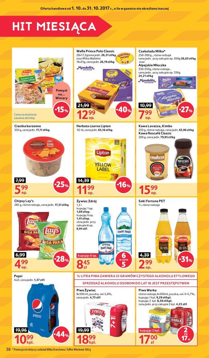 Gazetka promocyjna Tesco do 11/10/2017 str.38