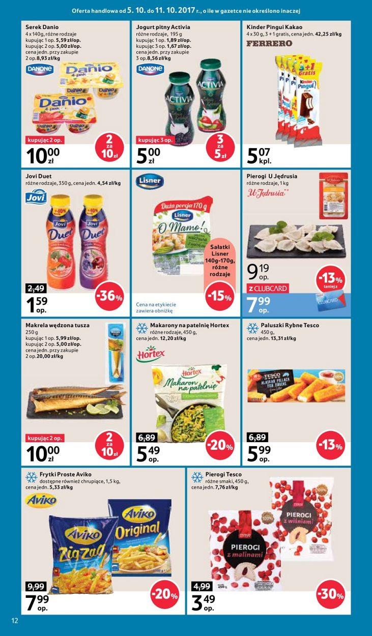 Gazetka promocyjna Tesco do 11/10/2017 str.12