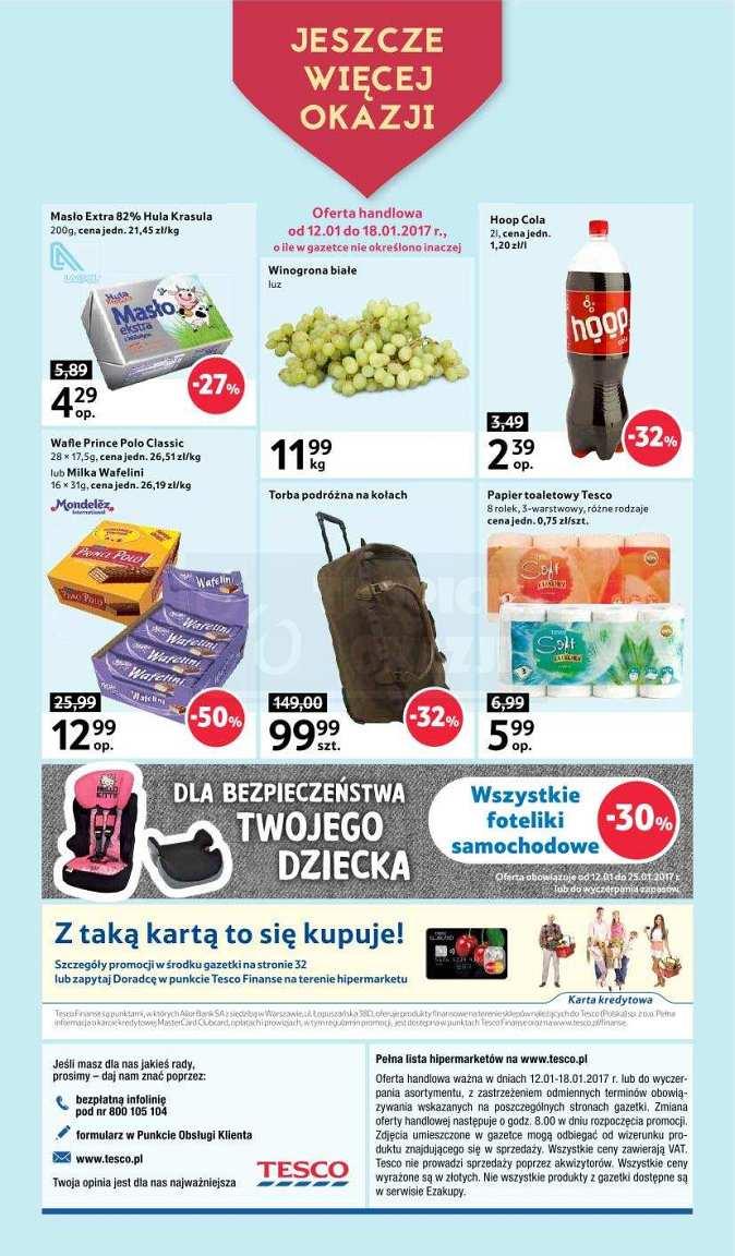 Gazetka promocyjna Tesco do 18/01/2017 str.36