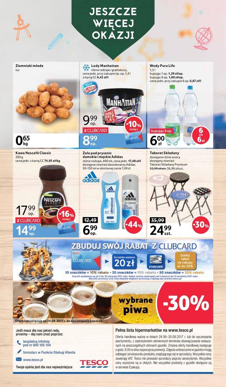 Gazetka promocyjna Tesco do 30/08/2017 str.24