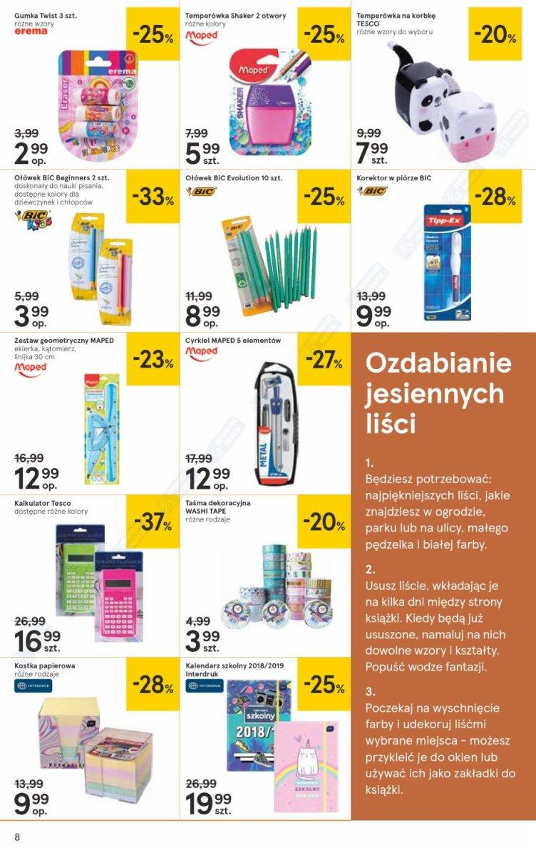 Gazetka promocyjna Tesco do 12/09/2018 str.8