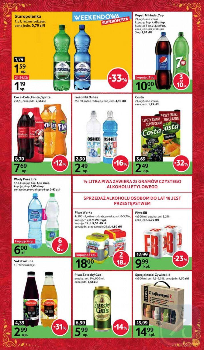 Gazetka promocyjna Tesco do 24/12/2017 str.15