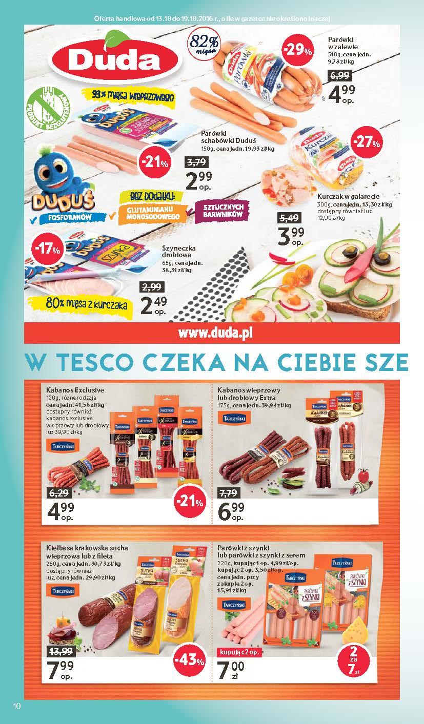 Gazetka promocyjna Tesco do 19/10/2016 str.10