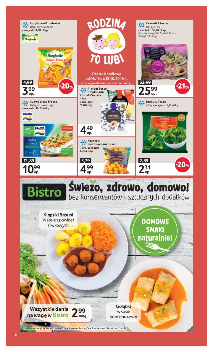 Gazetka promocyjna Tesco do 12/10/2016 str.10