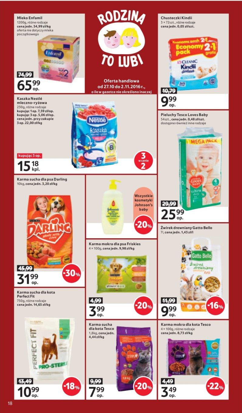 Gazetka promocyjna Tesco do 02/11/2016 str.18