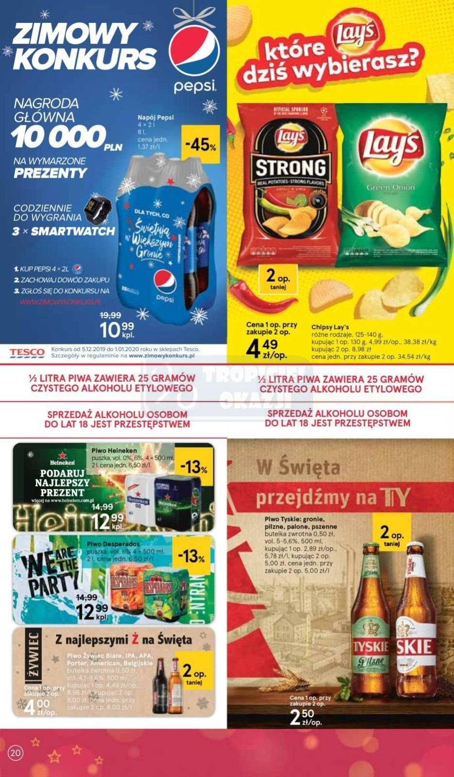 Gazetka promocyjna Tesco do 24/12/2019 str.20