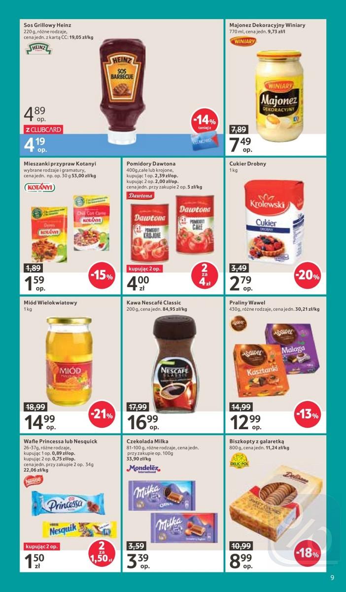 Gazetka promocyjna Tesco do 24/01/2018 str.9