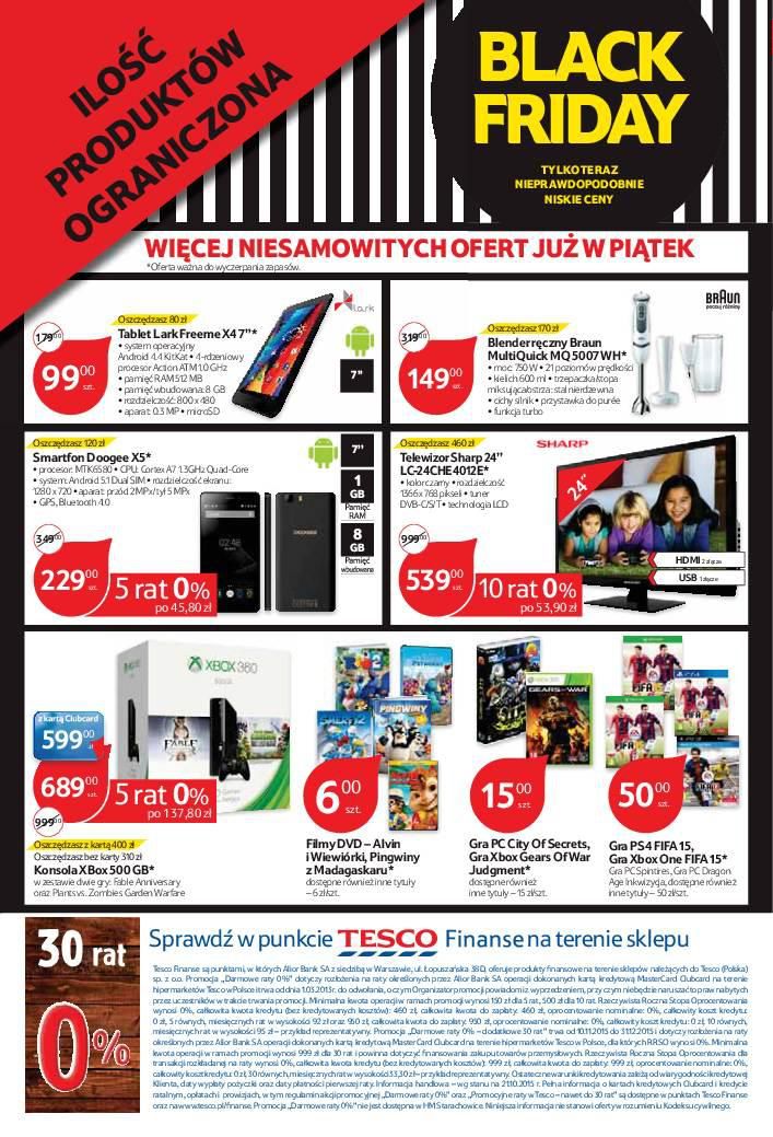 Gazetka promocyjna Tesco do 02/12/2015 str.4