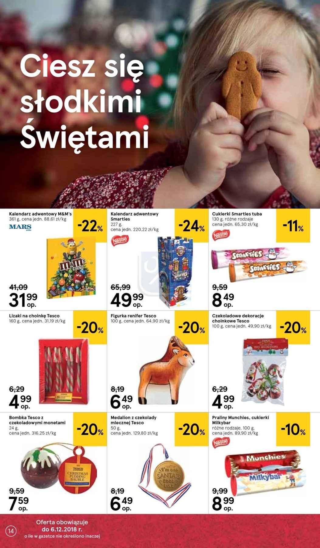 Gazetka promocyjna Tesco do 12/12/2018 str.14