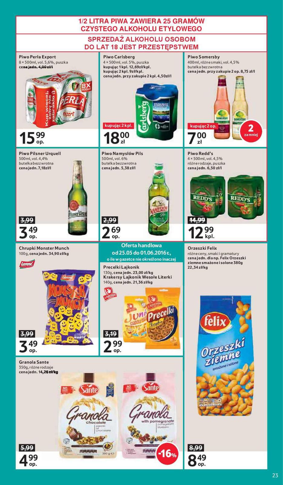 Gazetka promocyjna Tesco do 01/06/2016 str.23