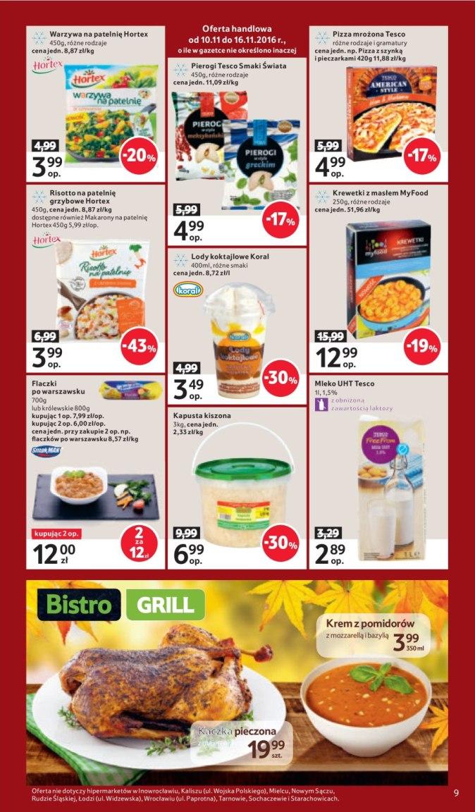 Gazetka promocyjna Tesco do 16/11/2016 str.9