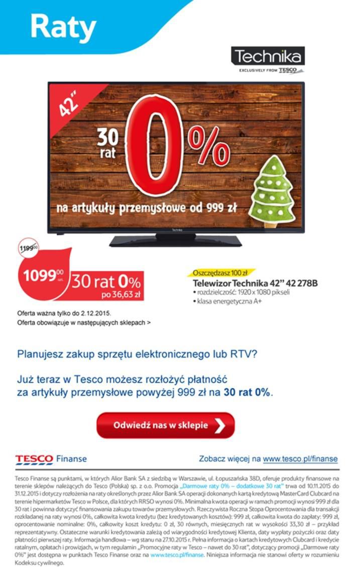 Gazetka promocyjna Tesco do 02/12/2015 str.42