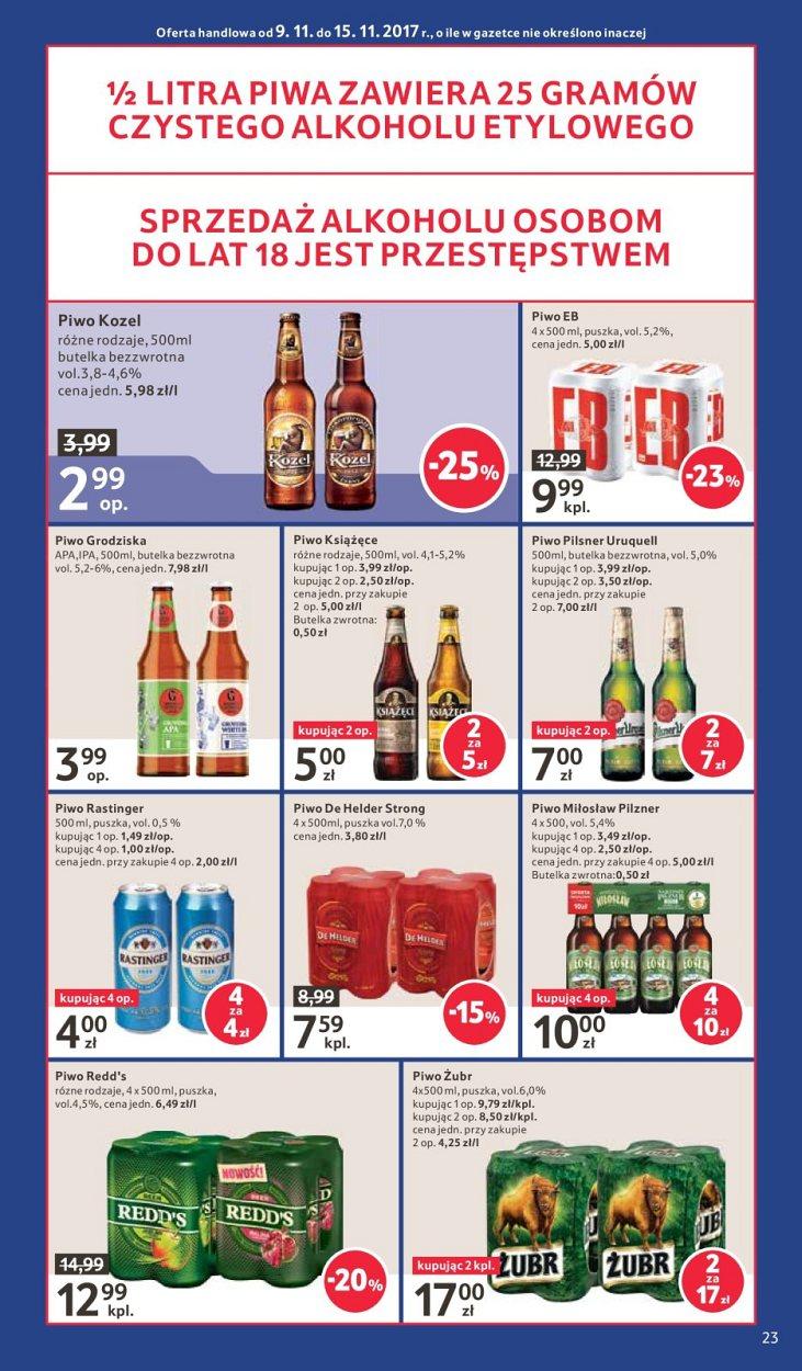 Gazetka promocyjna Tesco do 15/11/2017 str.23