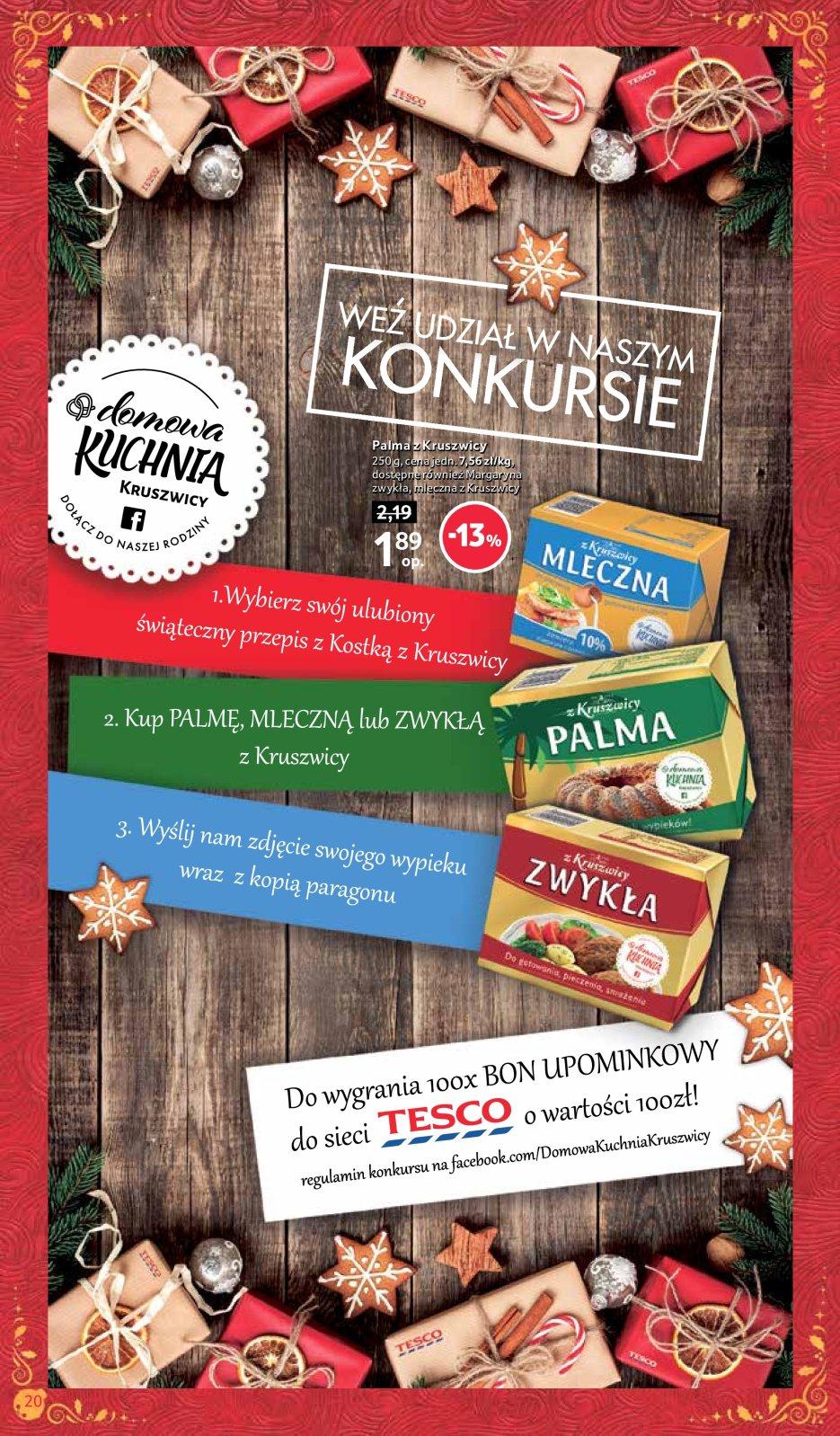 Gazetka promocyjna Tesco do 13/12/2017 str.20