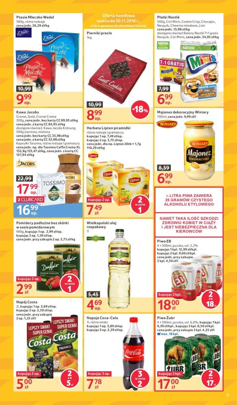 Gazetka promocyjna Tesco do 09/11/2016 str.9