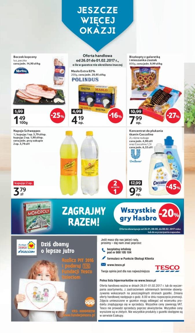 Gazetka promocyjna Tesco do 01/02/2017 str.20