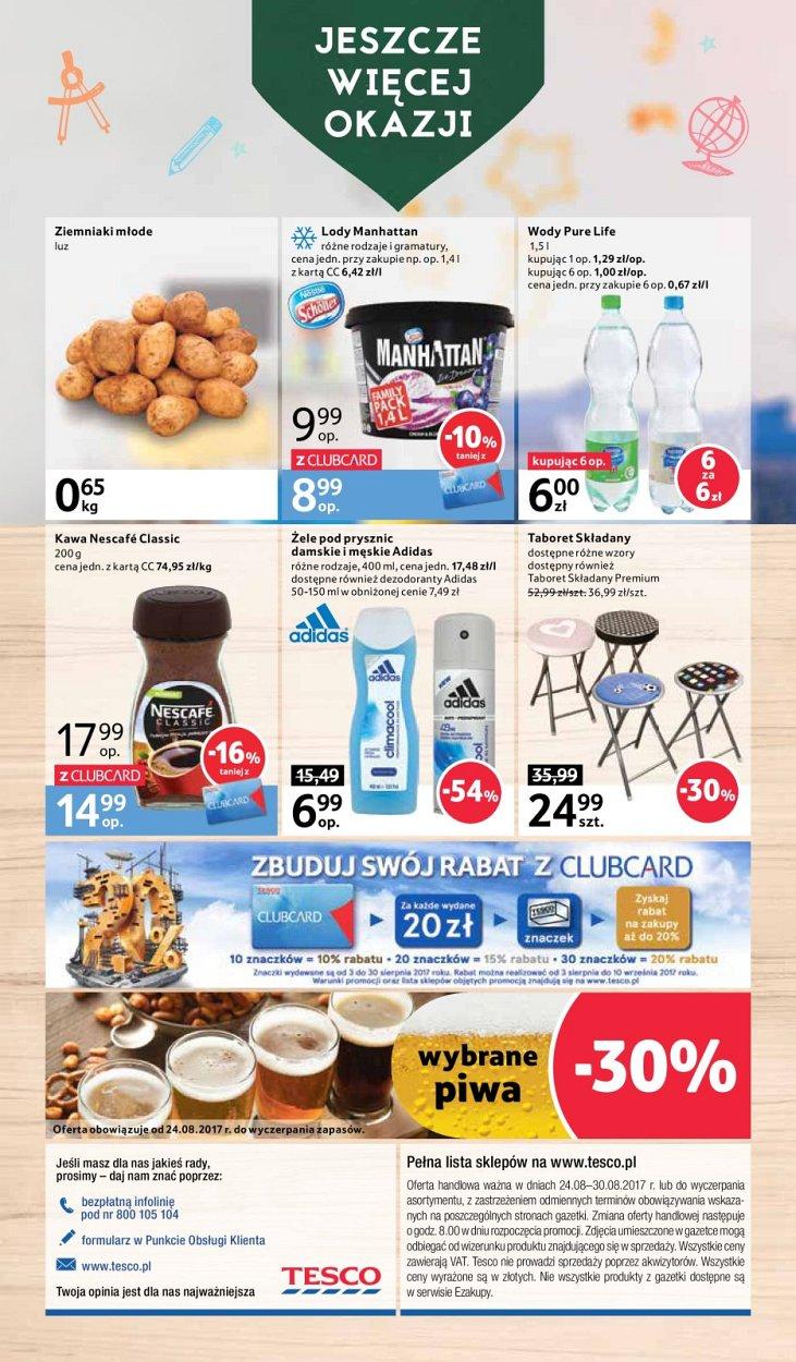 Gazetka promocyjna Tesco do 30/08/2017 str.16