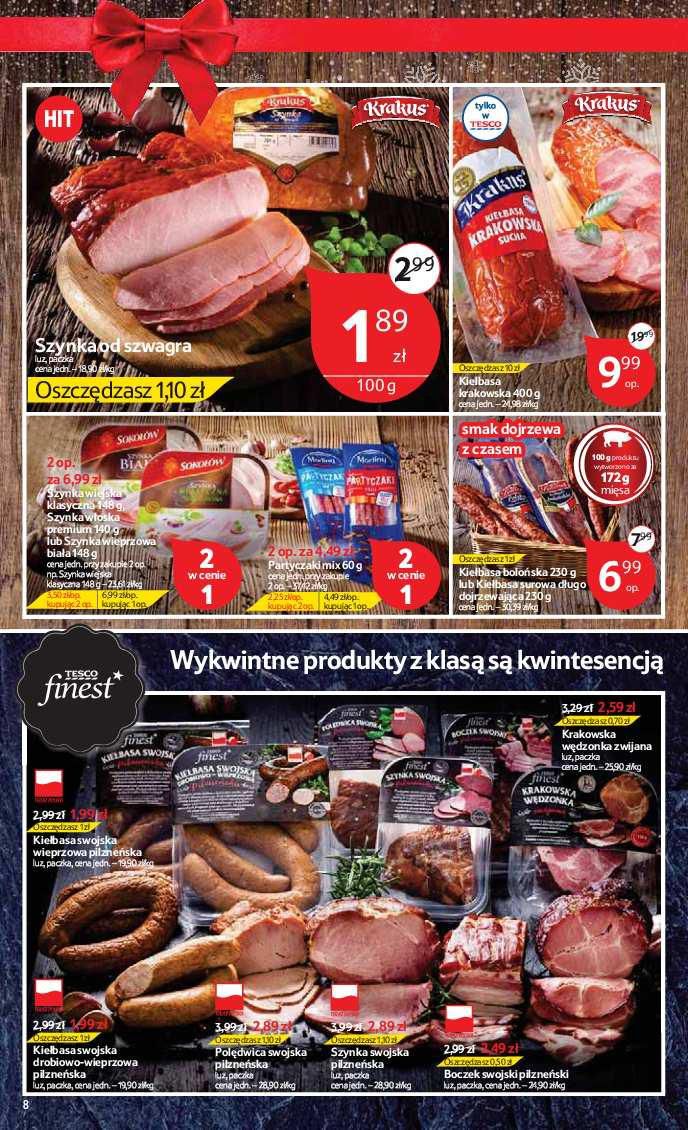 Gazetka promocyjna Tesco do 24/12/2015 str.8