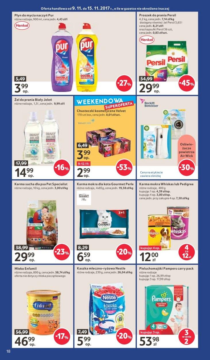 Gazetka promocyjna Tesco do 15/11/2017 str.17