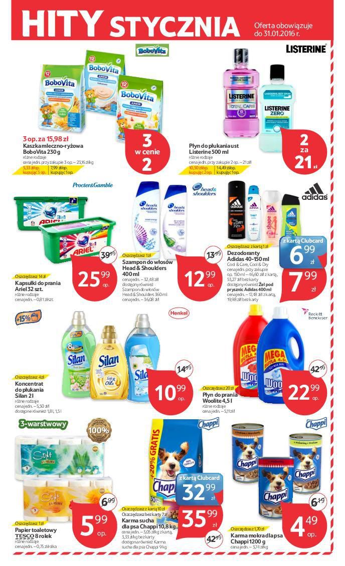 Gazetka promocyjna Tesco do 20/01/2016 str.15