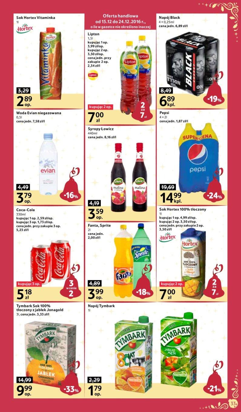 Gazetka promocyjna Tesco do 24/12/2016 str.33