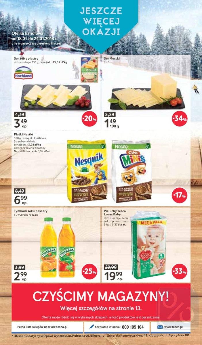 Gazetka promocyjna Tesco do 24/01/2018 str.16