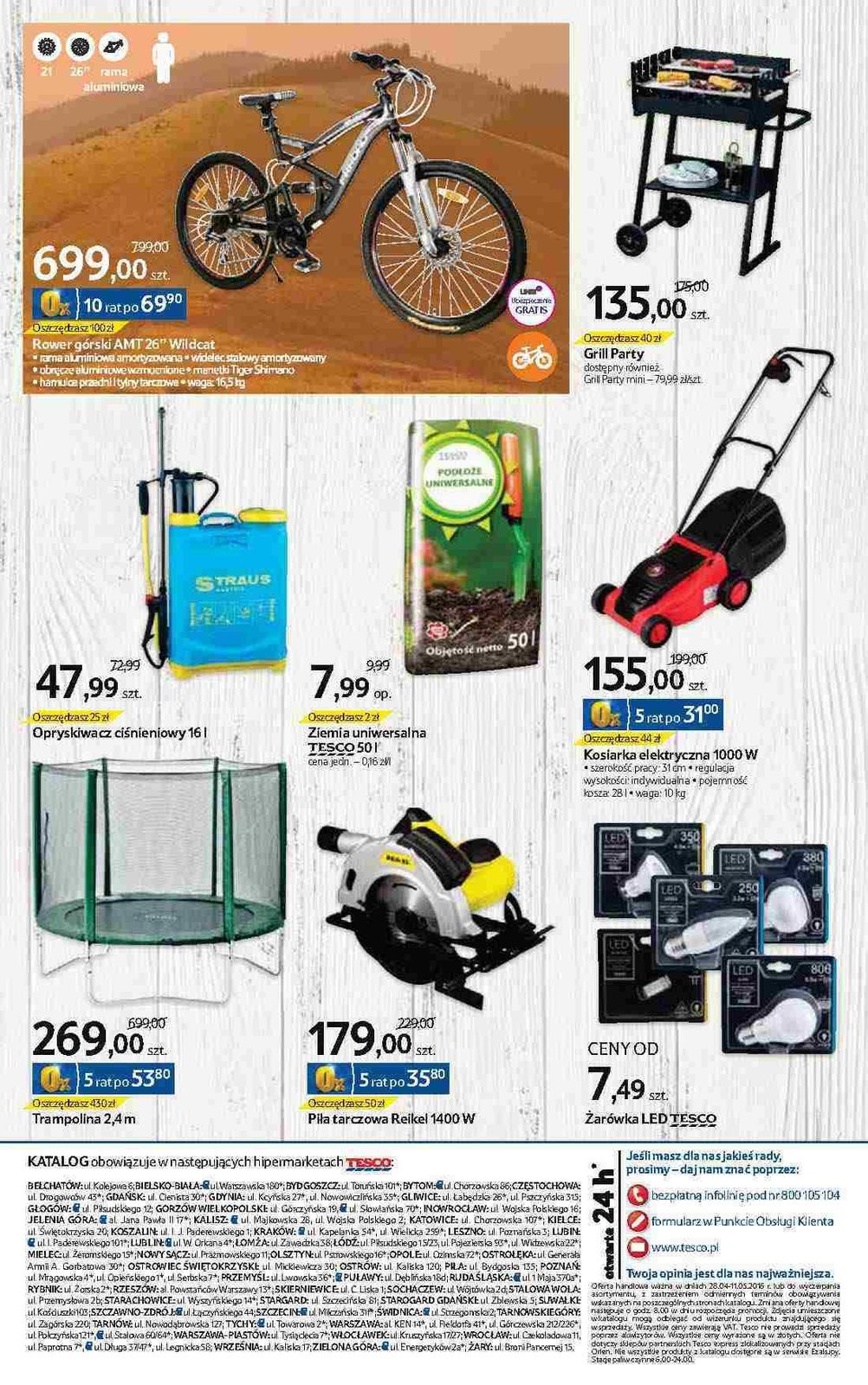 Gazetka promocyjna Tesco do 11/05/2016 str.16