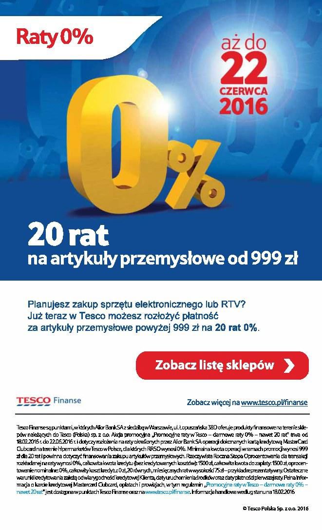 Gazetka promocyjna Tesco do 26/03/2016 str.14